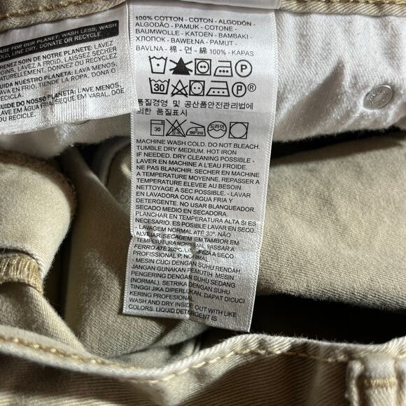 Levi's 505 Pants Mens Size 38X34 Brown Denim Regular Fit Straight Leg Casual - Picture 7 of 10